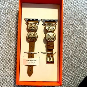 Tory Burch Leather Apple Watch Band